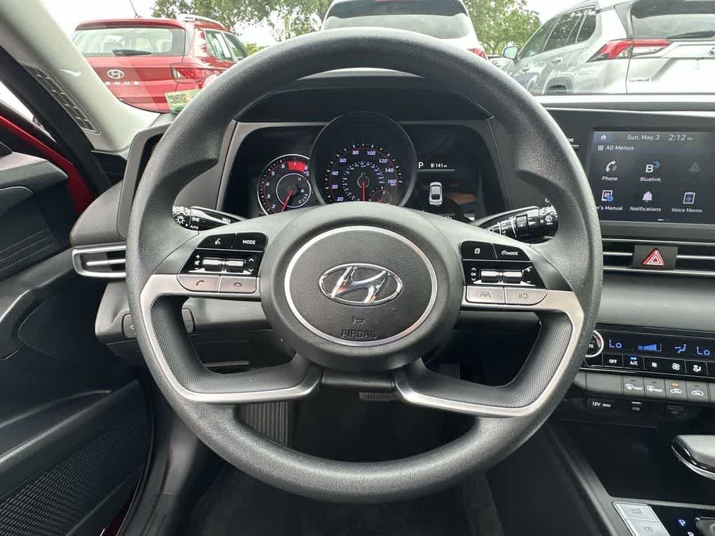 Used 2023 Scarlet Red Pearl Hyundai SEL image 15