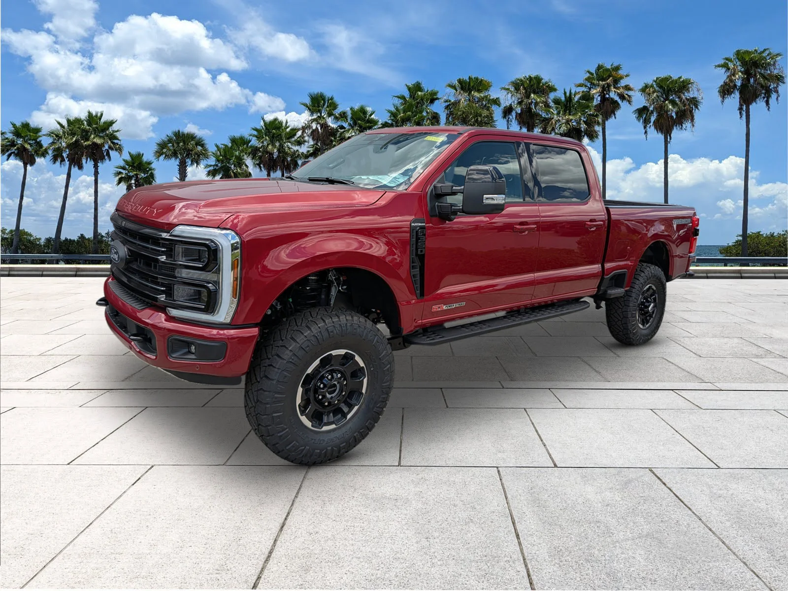 New 2026 Ruby Red Metallic Tinted Clearcoat Ford F-350® Platinum® image 5
