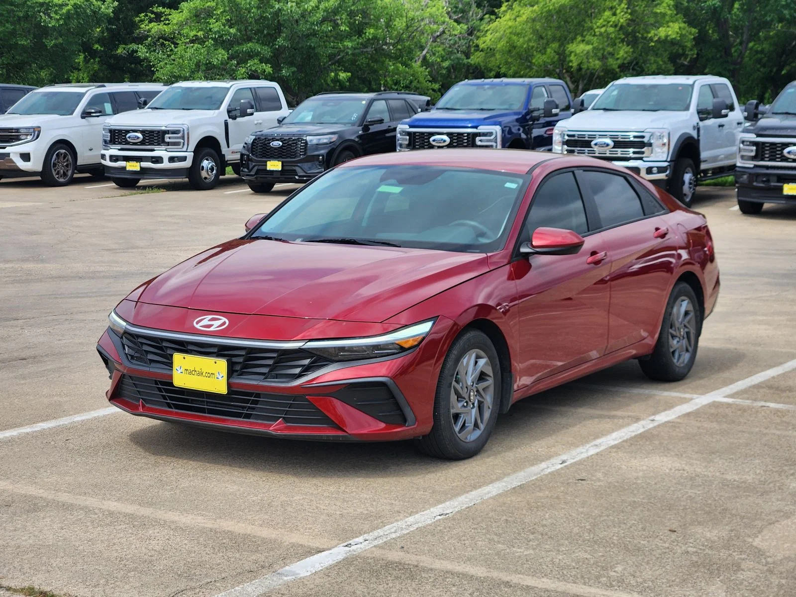 Used 2024 Red Hyundai SEL image 3