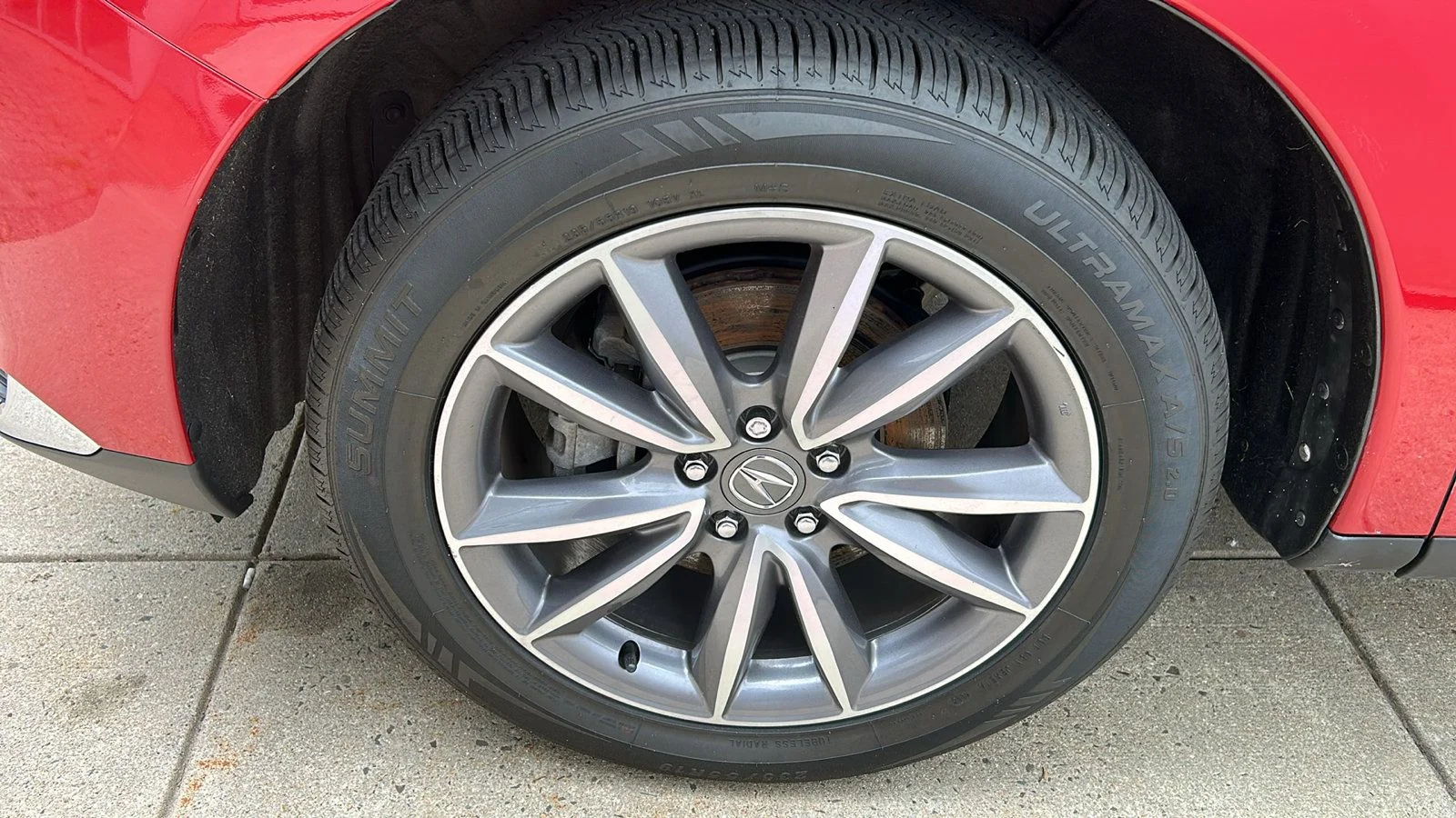 Certified Used 2023 Performance Red Pearl Acura SH-AWD TECH image 8