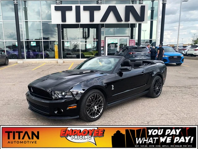2010 Ford Mustang Shelby GT500*Soft Top | 5.4L Supercharged V8 | 540HP!! | Leather Seats | Nav | Shaker Audio