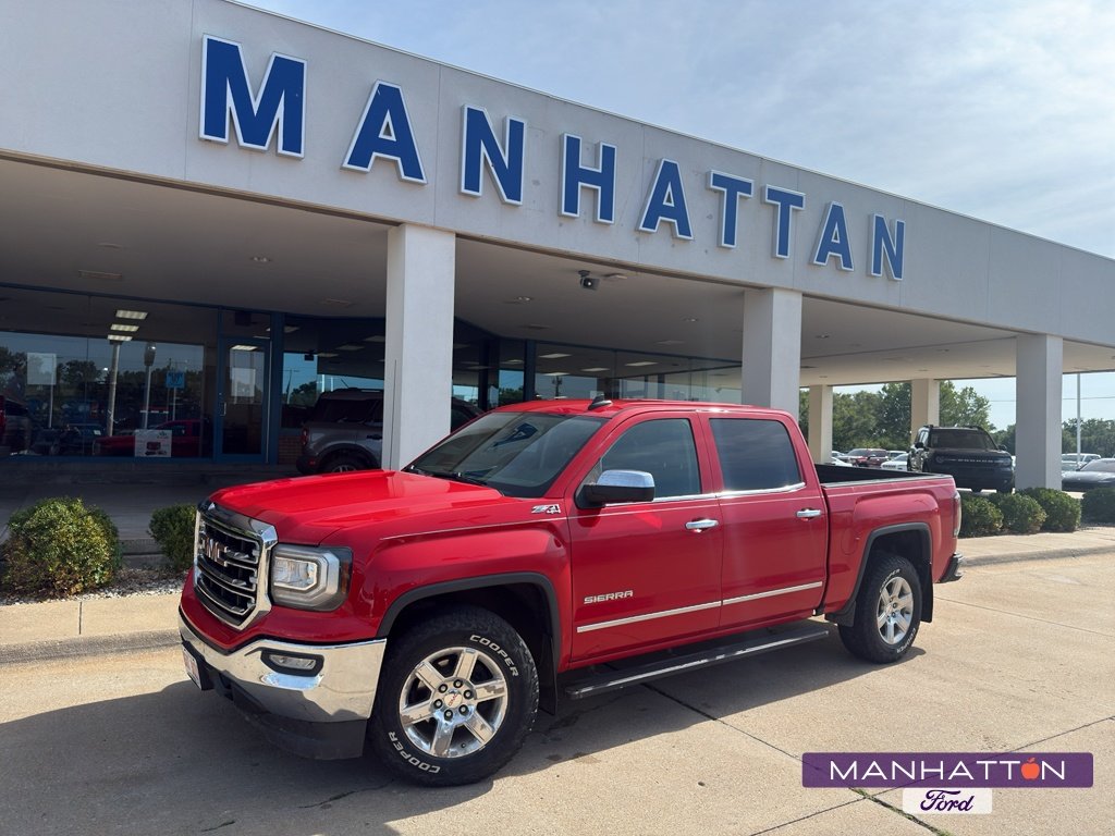 Used 2017 Cardinal Red GMC SLT image 1