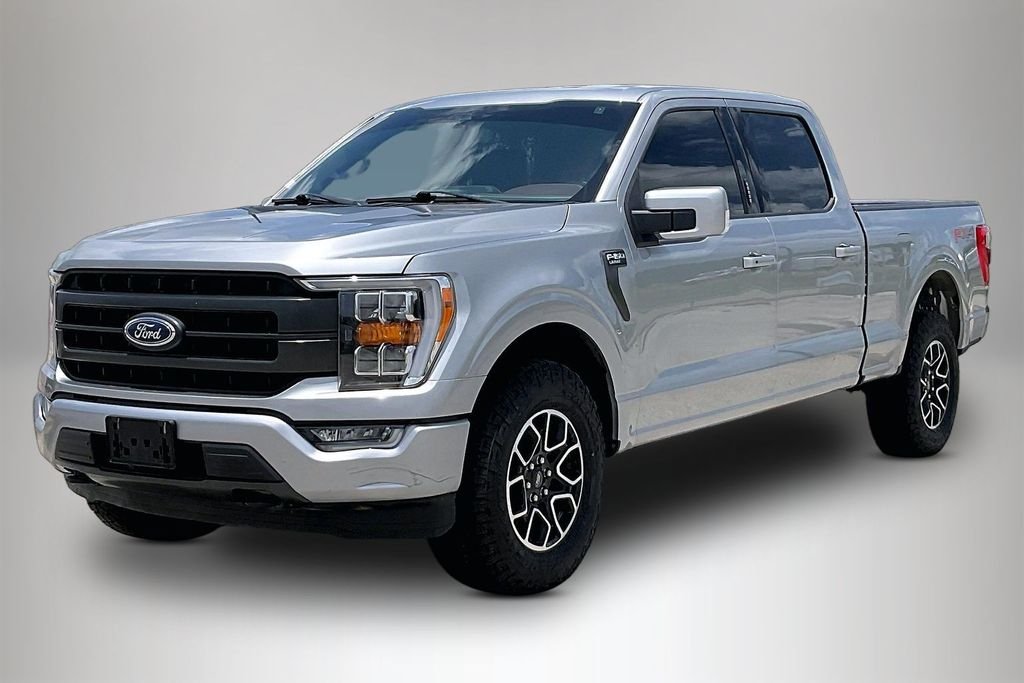 Certified Used 2021 Silver Ford Lariat image 2