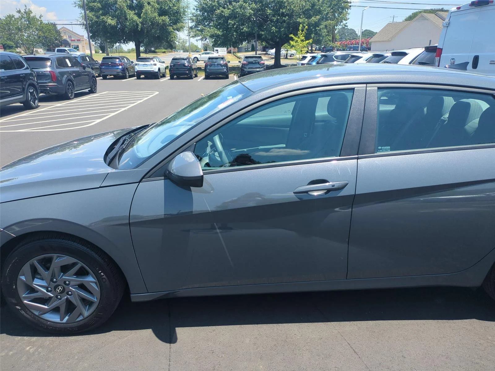 Used 2024 Ecotronic Gray Hyundai SEL image 26