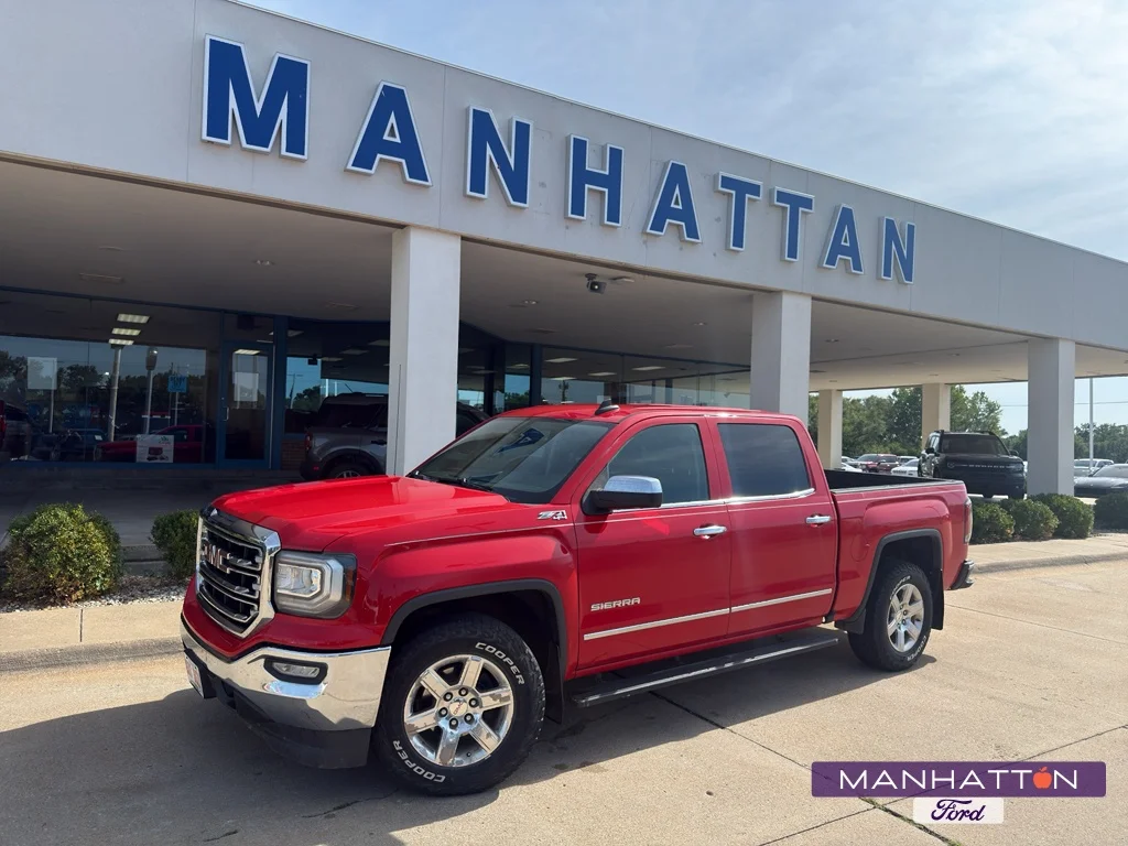 Used 2017 Cardinal Red GMC SLT image 1