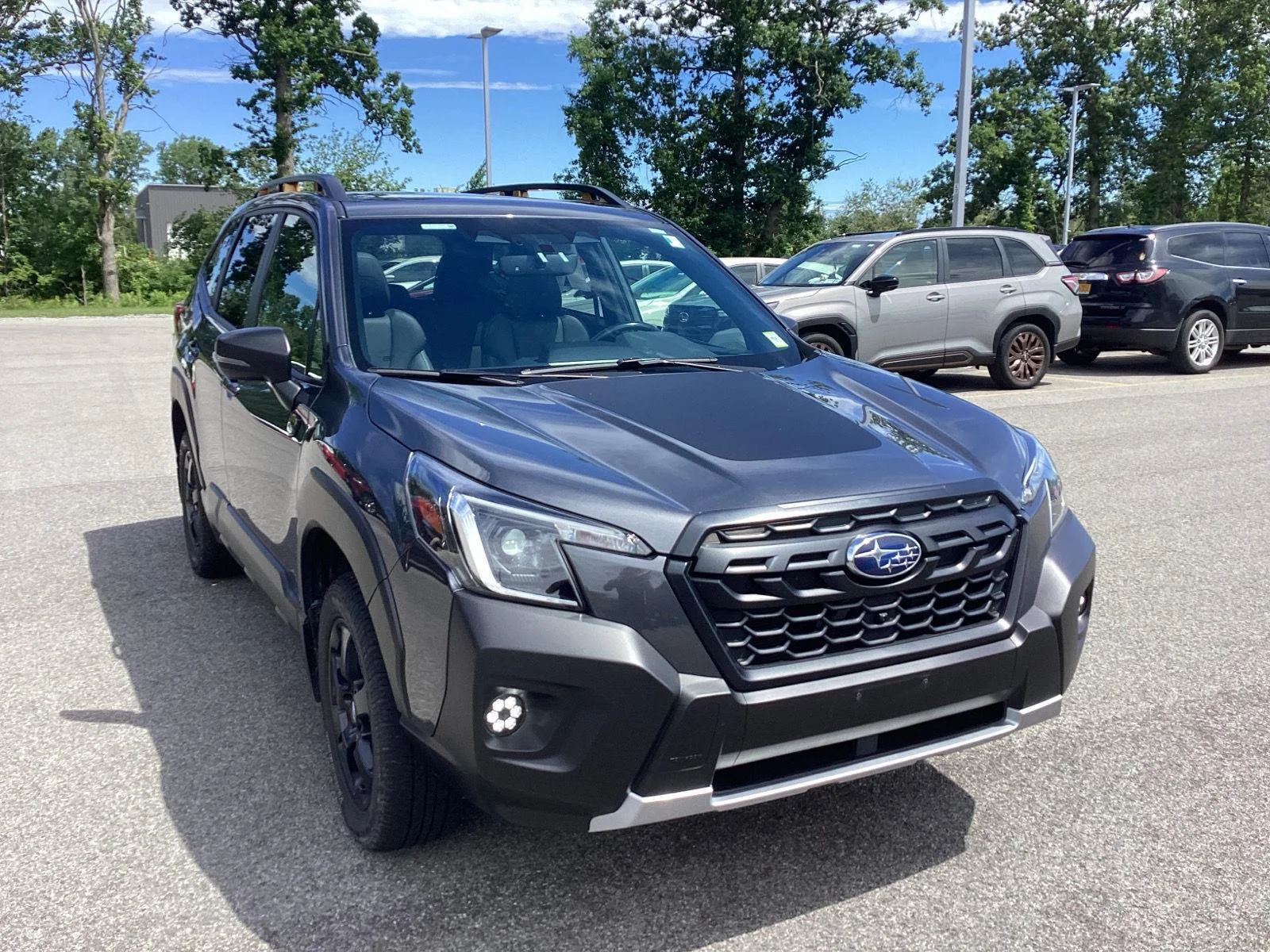 Used 2024 Magnetite Gray Metallic Subaru Wilderness image 11