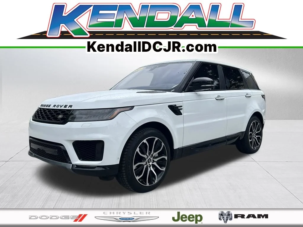Used 2021 White Land Rover HSE Silver Edition image 1