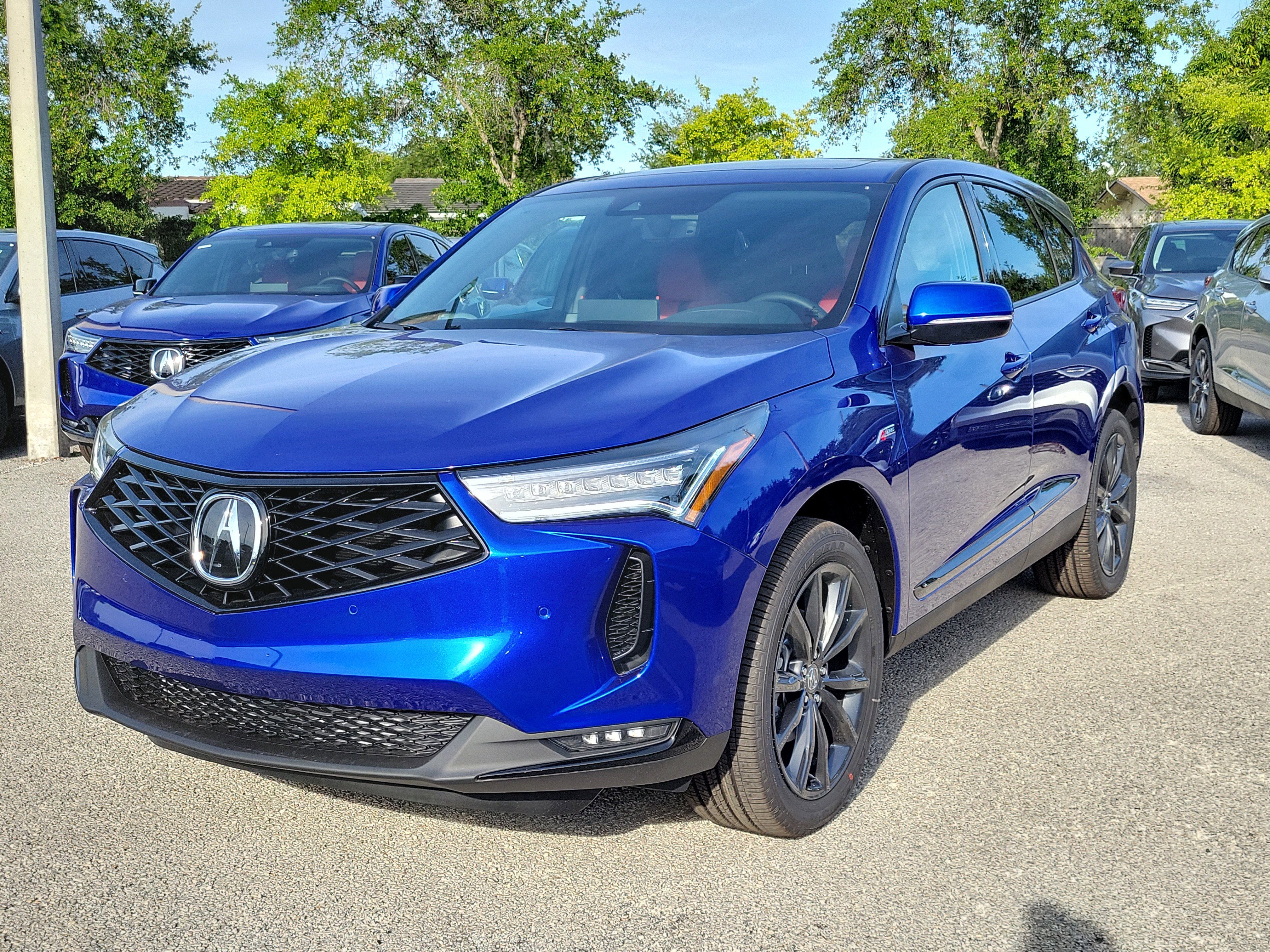 New 2026 Apex Blue Pearl Acura w/A-Spec Package image 2