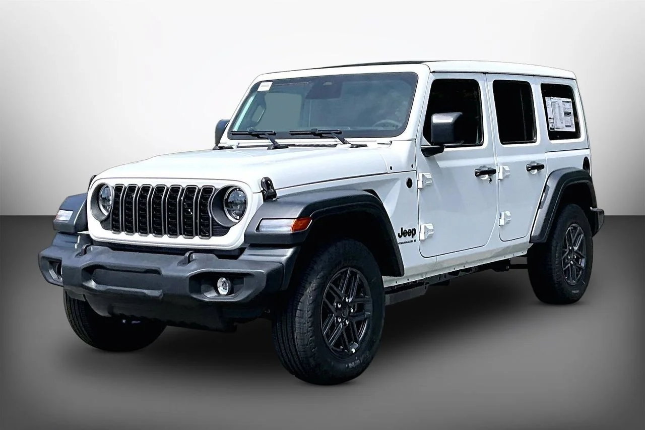 New 2026 Bright White Clearcoat Jeep Sport S image 4