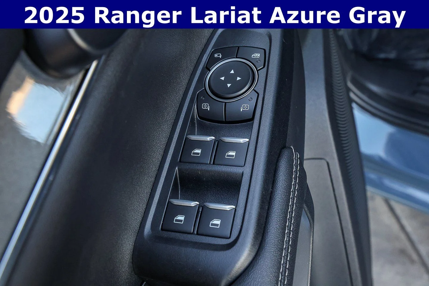 New 2025 Azure Gray Metallic Tri-coat Ford LARIAT® image 32