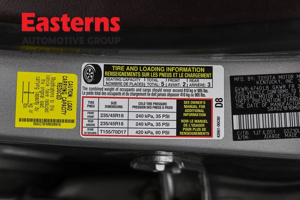 Used 2021 Silver Lexus 350 image 37