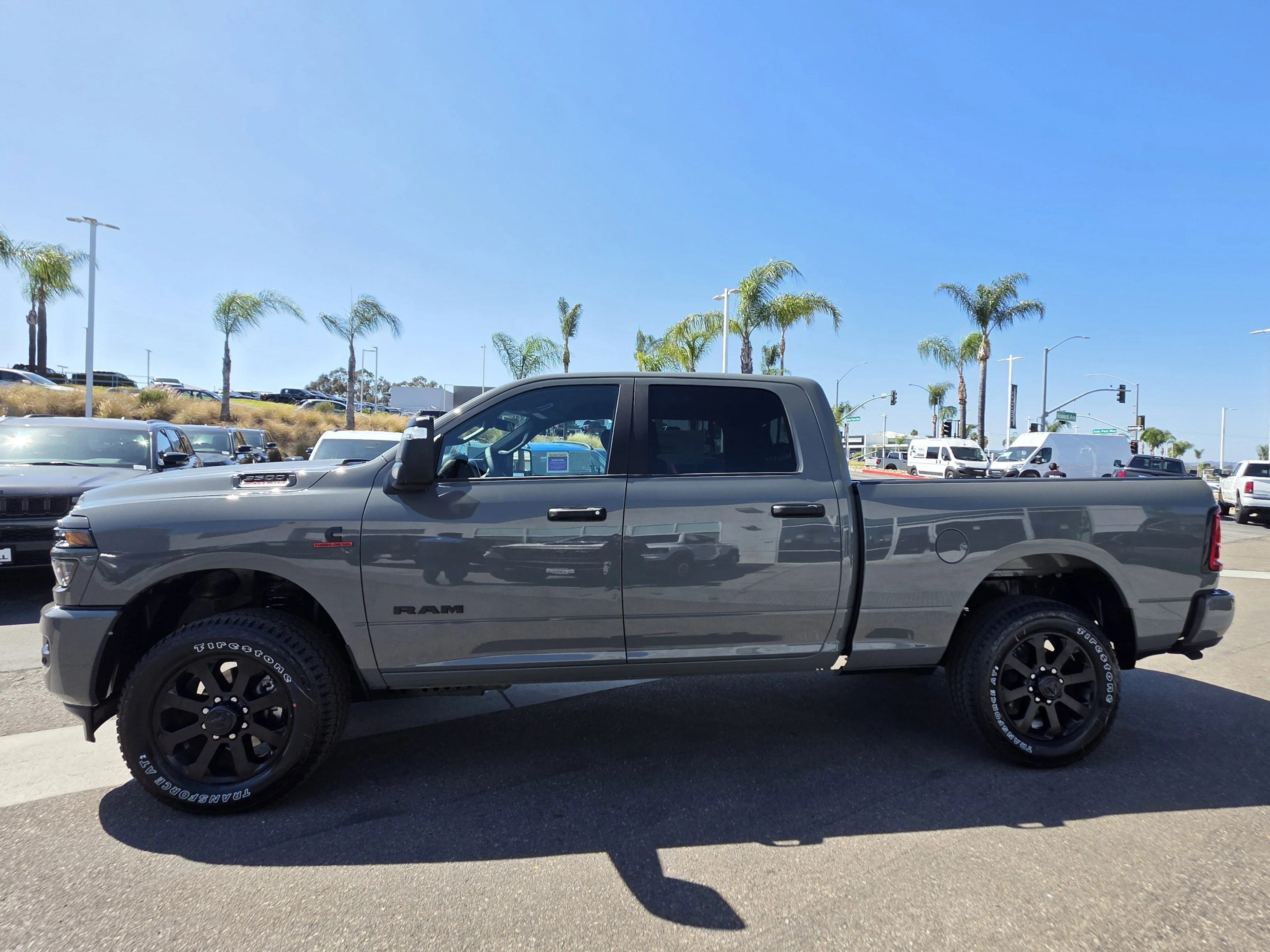 New 2026 Gray Clearcoat RAM Big Horn image 2