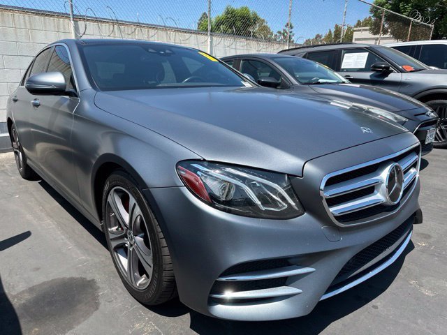 Certified Used 2020 Gray Mercedes-Benz E 350 image 1