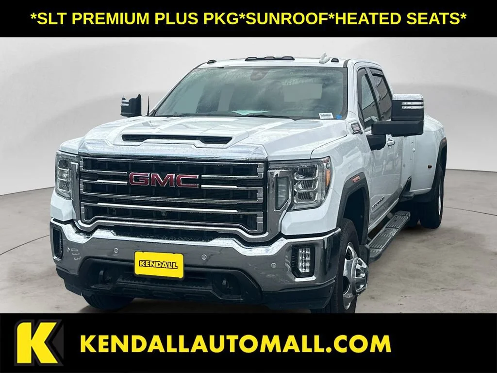Used 2020 SUMMIT WHITE GMC SLT image 1