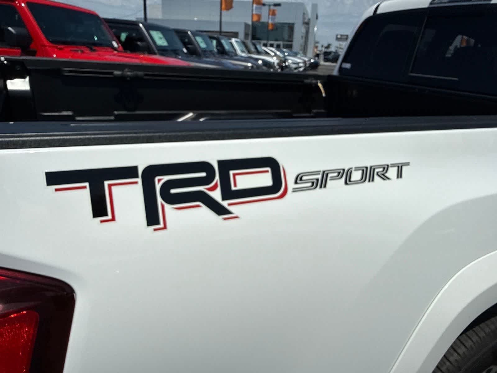 Used 2019 Super White Toyota TRD Sport image 12
