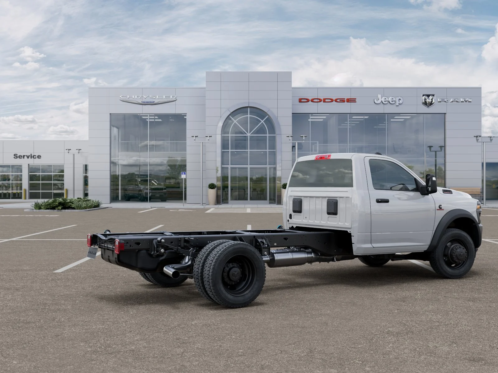 New 2025 Bright White Clearcoat RAM Tradesman/Big Horn image 27