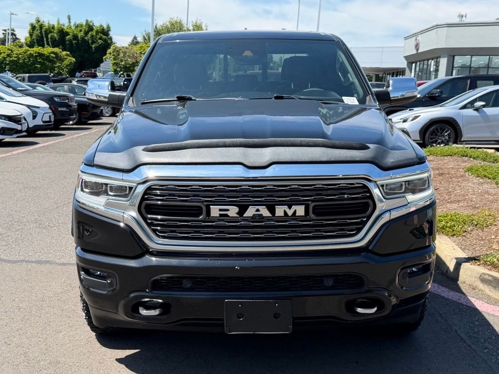 Used 2021 Diamond Black Crystal Pearlcoat Ram Limited image 3