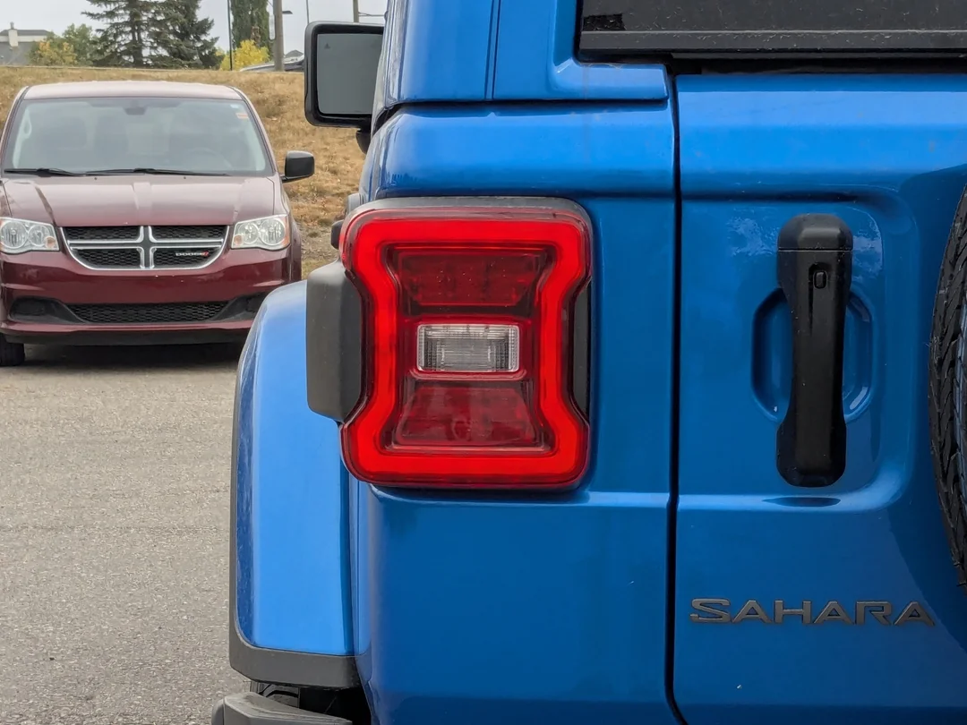New 2025 Blue Jeep Sahara - - 4x4 - Adaptive Cruise - 12.3inch display - Blind Spot Mon & More! image 11
