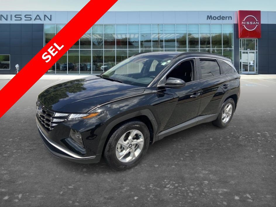 Used 2024 Black Pearl Hyundai SEL image 1