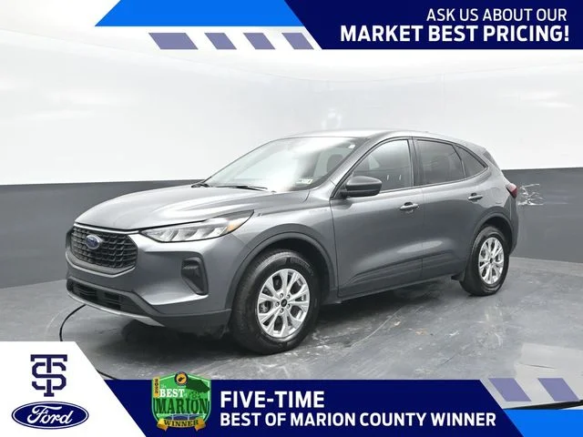 Certified Used 2025 Carbonized Gray Metallic Ford Active image 1