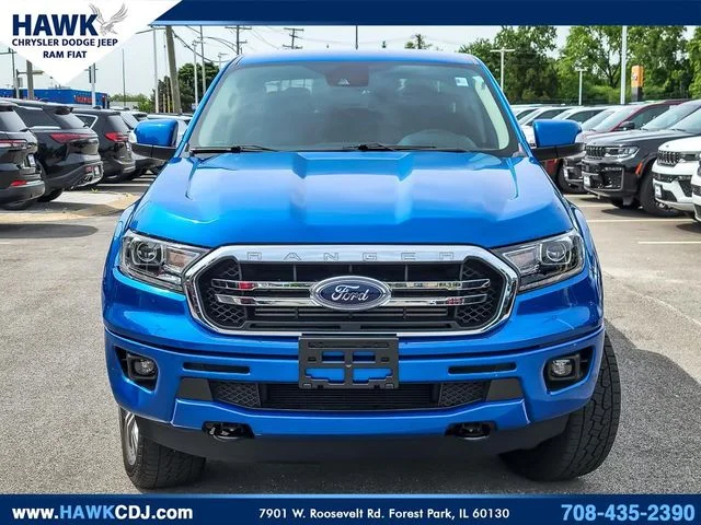 Used 2021 Blue Ford Lariat image 5