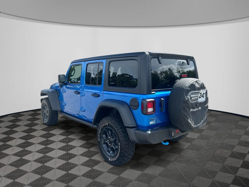 Used 2023 Blue Jeep Willys 4xe image 3