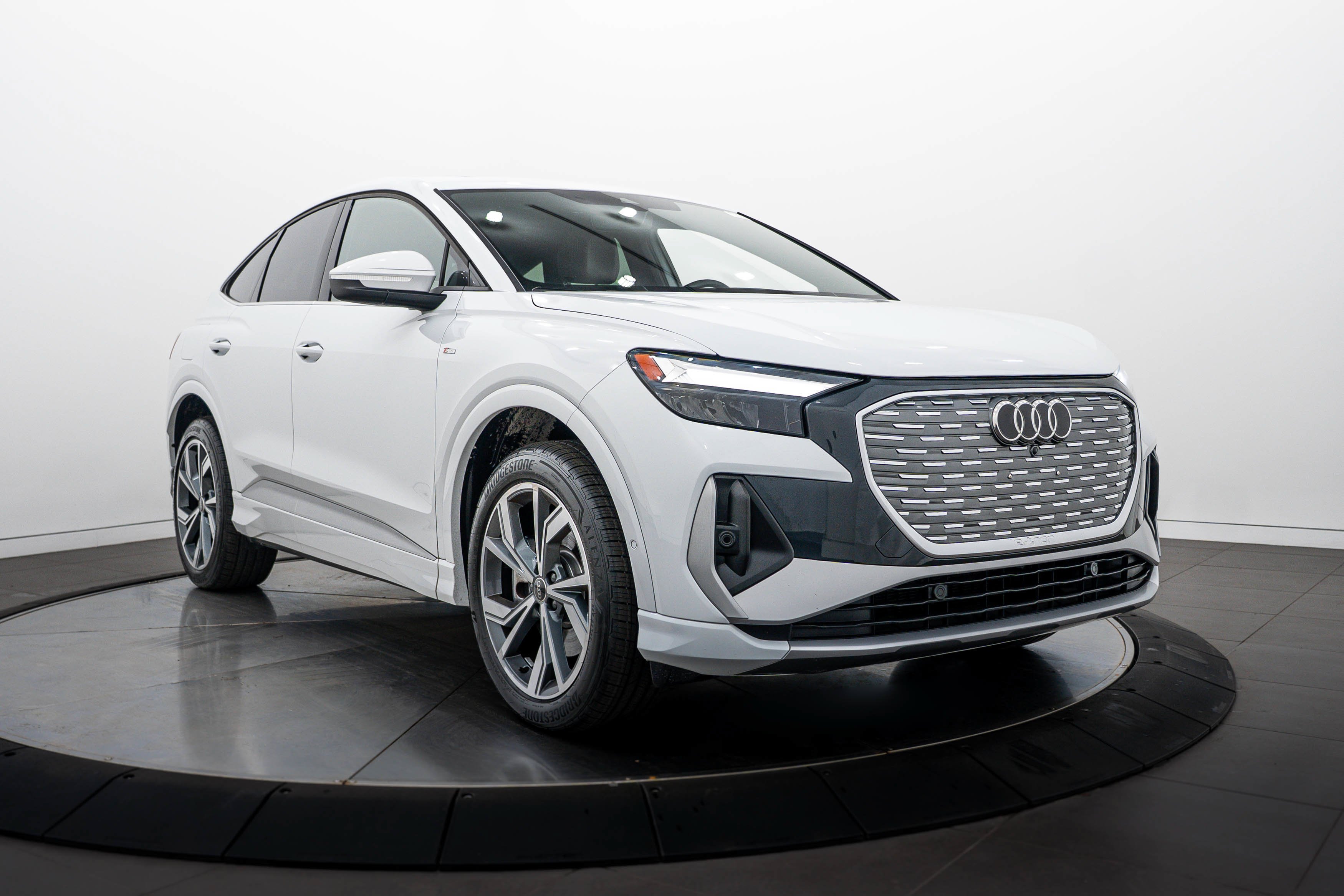 Certified 2023 Audi Q4 Sportback e-tron Premium Plus with VIN WA132BFZ8PP063173 for sale in Highland Park, IL