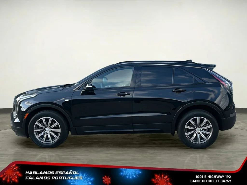 Used 2022 Stellar Black Metallic Cadillac Sport image 3