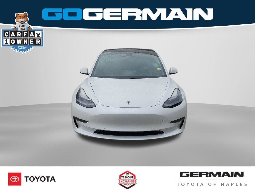 Used 2021 Tesla Model 3 Base with VIN 5YJ3E1EC3MF981181 for sale in Naples, FL