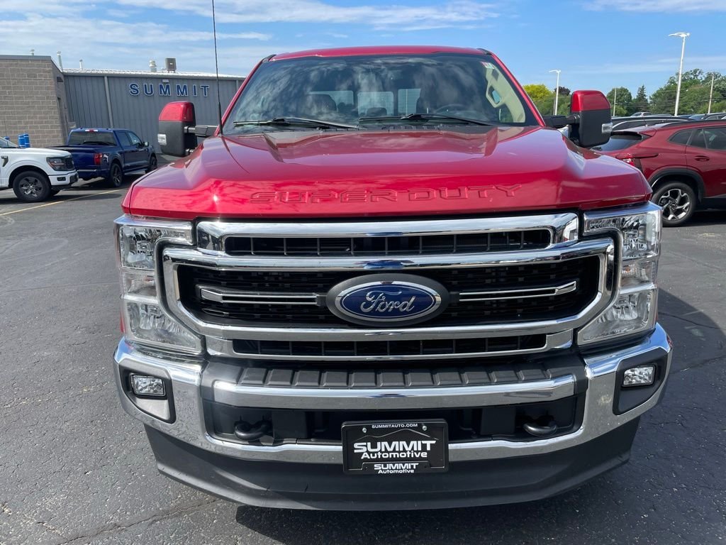 Used 2022 Red Ford Lariat image 27