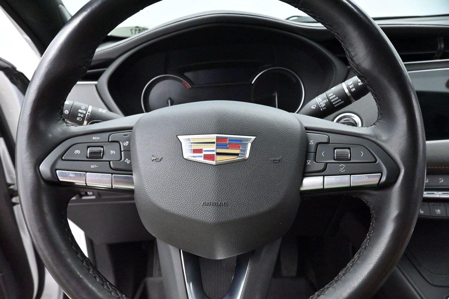 Used 2023 CRYSTAL WHITE TRICOAT Cadillac AWD Premium Luxury image 18