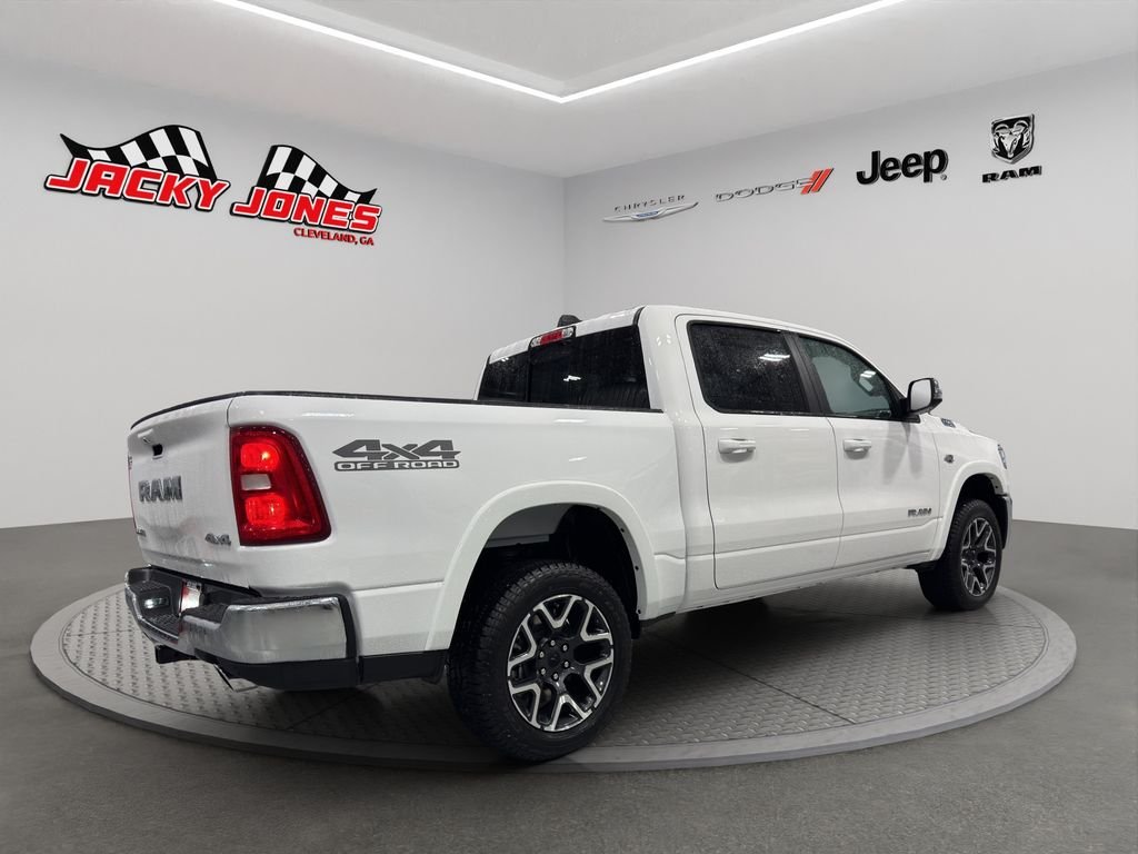 New 2026 Bright White Clear-Coat Exterior Paint RAM Laramie image 8