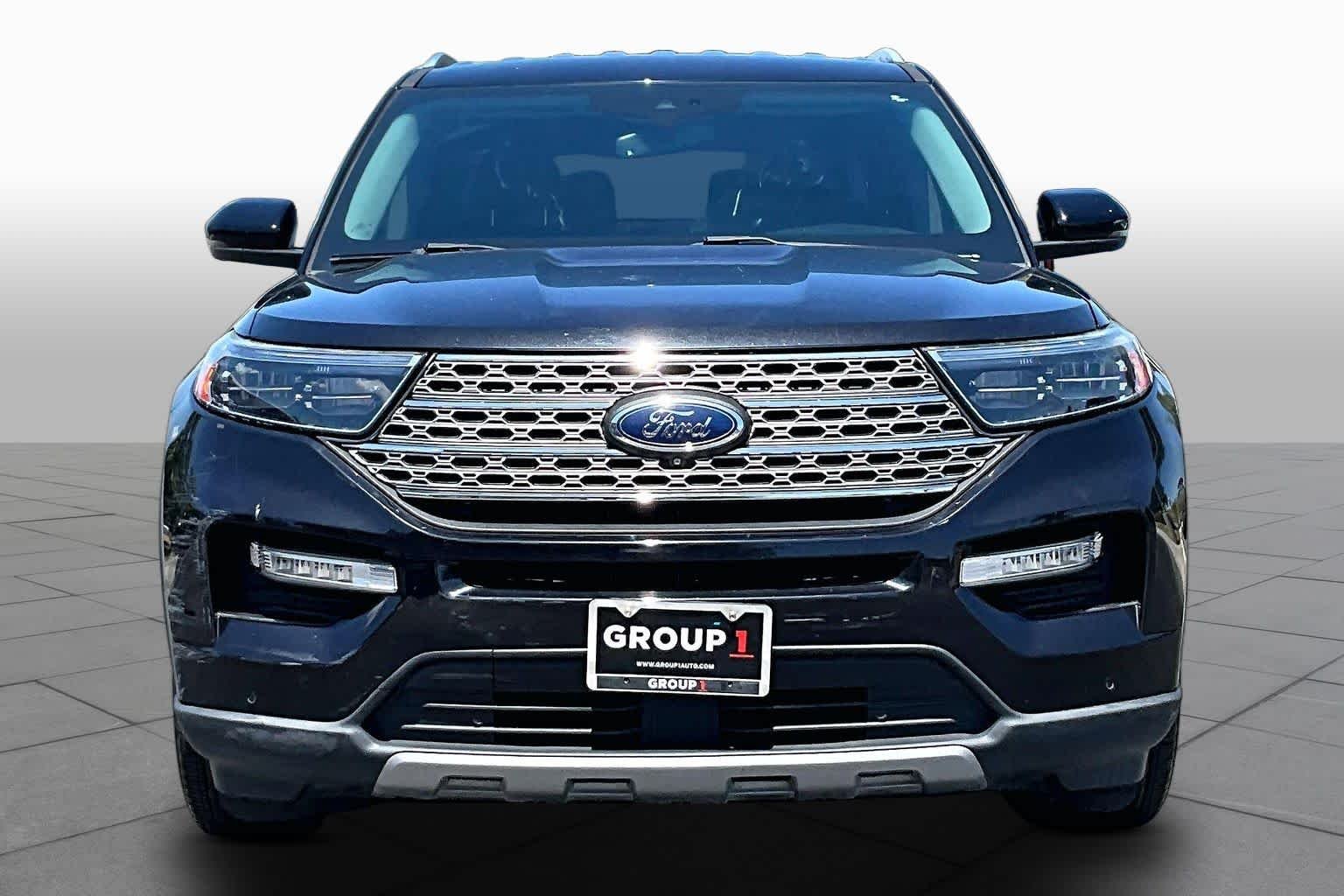 Used 2021 Agate Black Metallic Ford Limited image 4