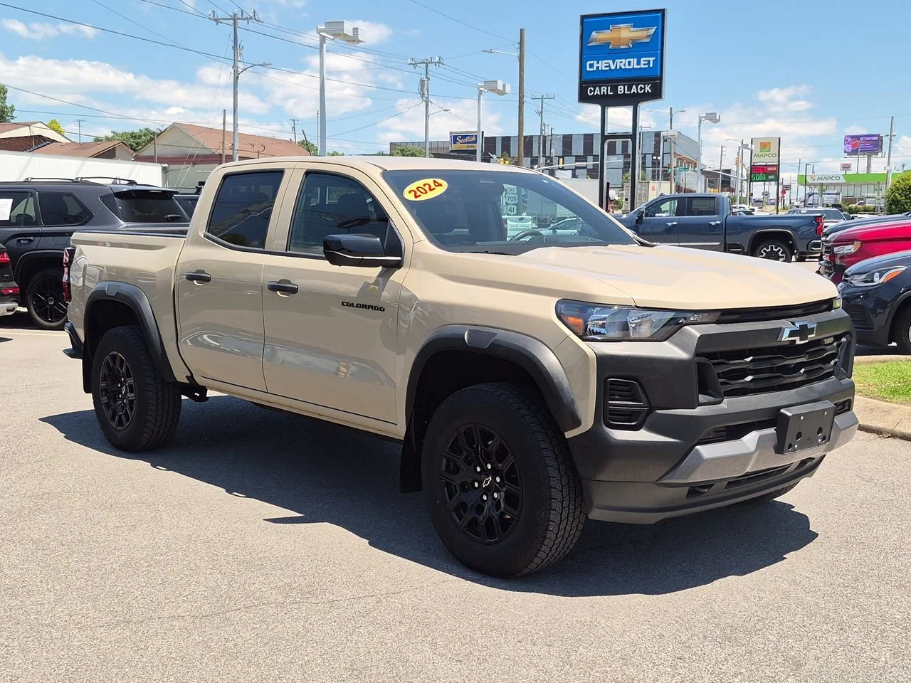 Used 2024 Sand Dune Metallic Chevrolet Trail Boss image 2