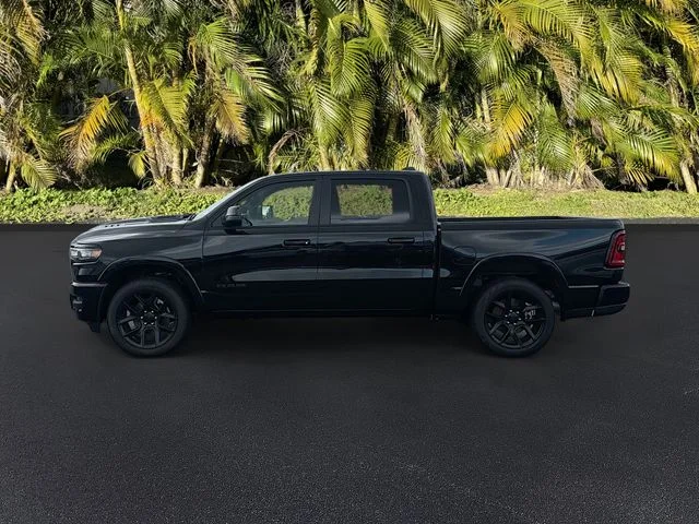 New 2026 Diamond Black Crystal Pearl-Coat Exterior Paint RAM Laramie image 8