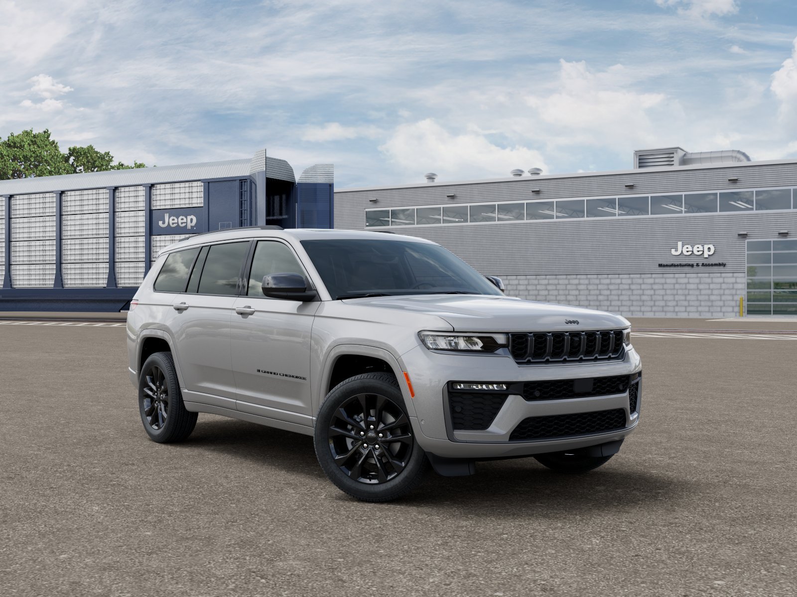 New 2026 Silver Zynith Exterior Paint Jeep Limited image 3