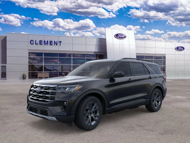 New 2026 Agate Black Metallic Ford Active image 1