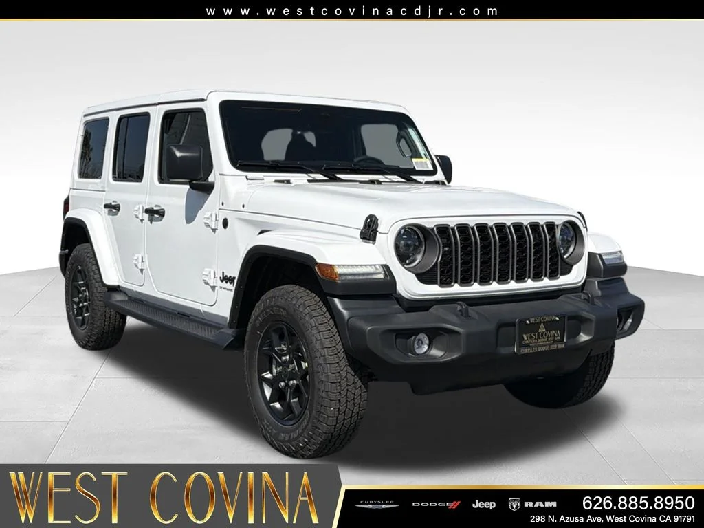 New 2026 Bright White Clearcoat Jeep  image 4