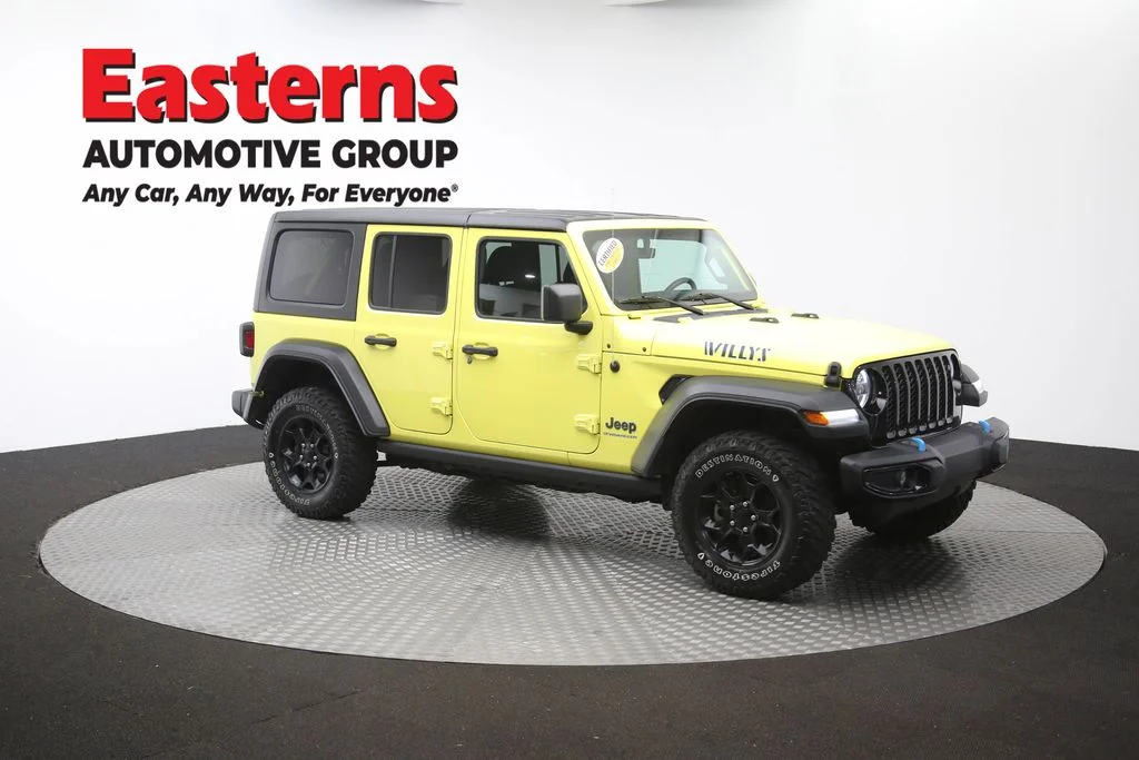Used 2023 Yellow Jeep Willys 4xe image 48