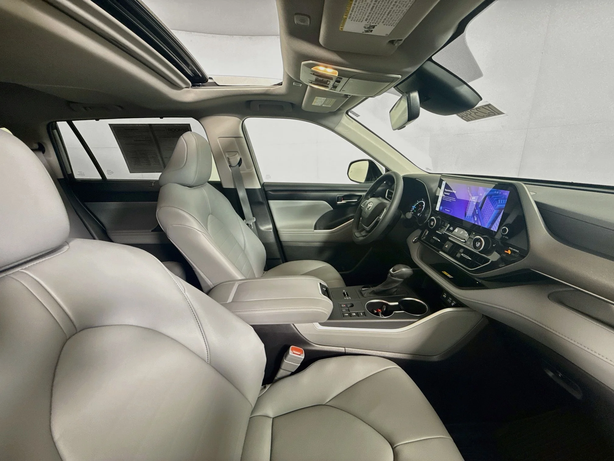 Used 2025 Celestial Silver Metallic Toyota Hybrid XLE image 30