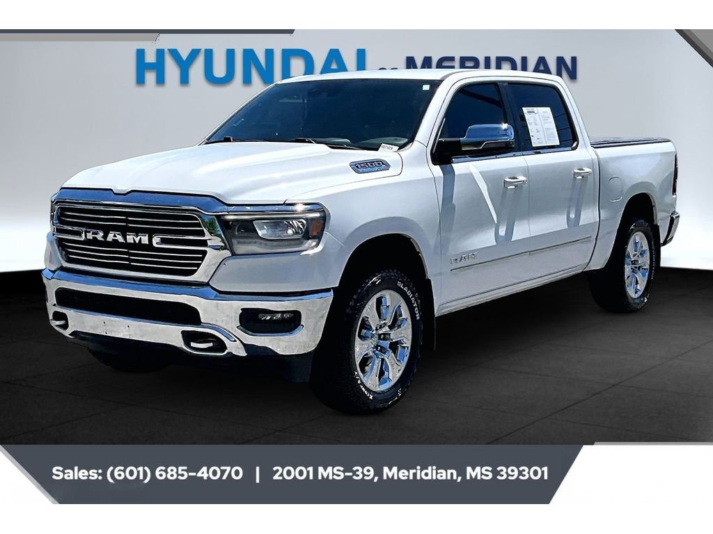 Used 2023 Ivory White Tri-Coat Pearlcoat Ram Laramie image 10