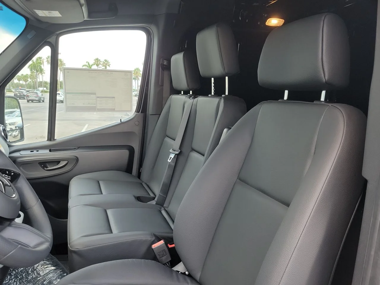 New 2026 Obsidian Black Metallic Mercedes-Benz Cargo 144 WB image 18