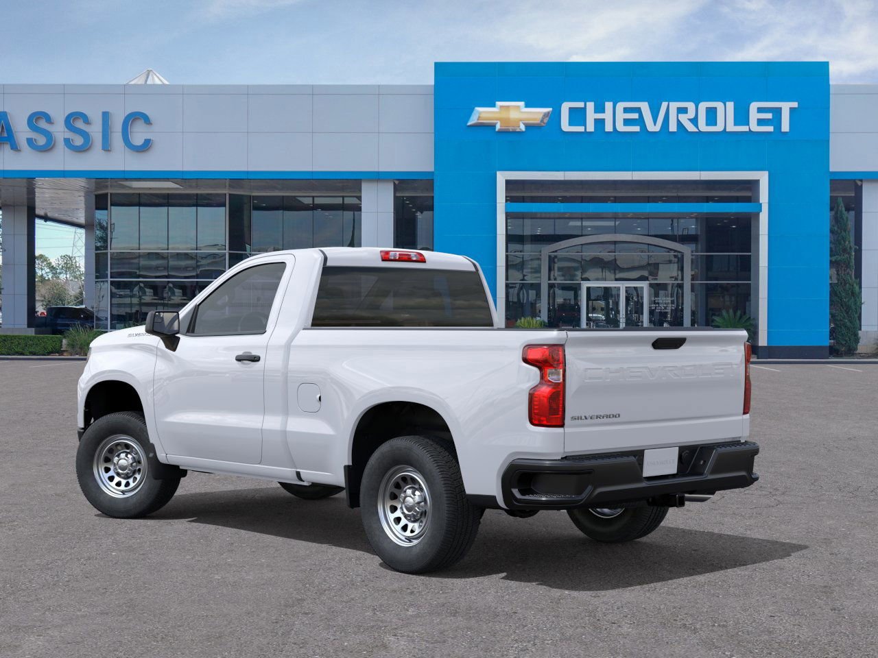 2026 Chevrolet Silverado 1500 WT White at Classic Elite Chevrolet Hwy 6