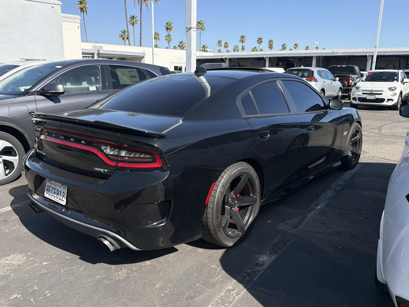 Used 2018 Pitch Black Clearcoat Dodge SRT 392 image 5