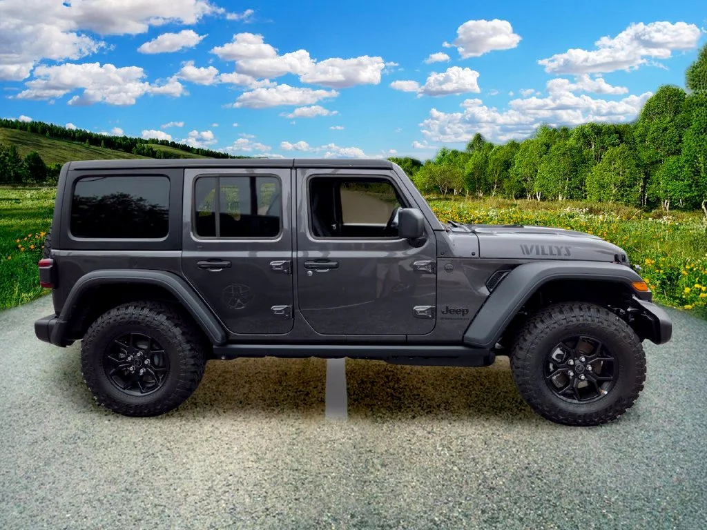 New 2026 Granite Crystal Metallic Clear-Coat Exterior Paint Jeep Willys image 8