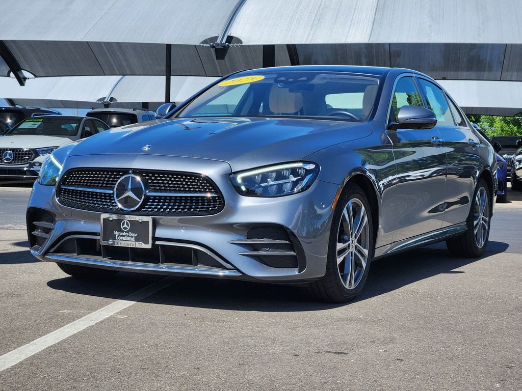 Certified Used 2023 Selenite Grey Metallic Mercedes-Benz E350 4MATIC® image 4