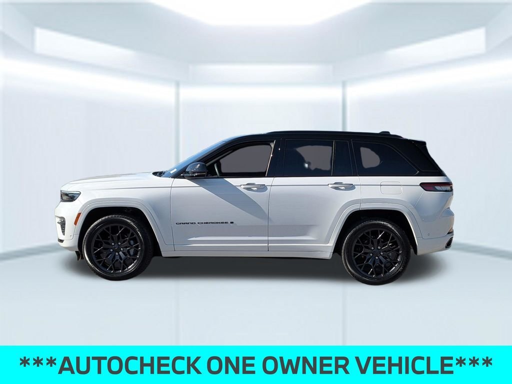 Used 2024 Bright White Clearcoat Jeep Summit image 2