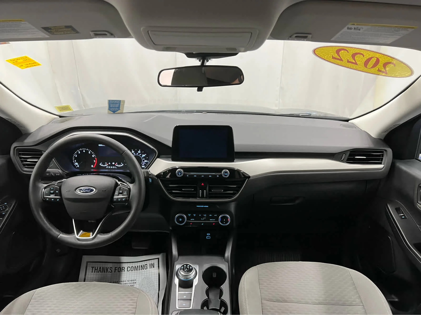Used 2022 Stone Blue Metallic Ford SE image 11