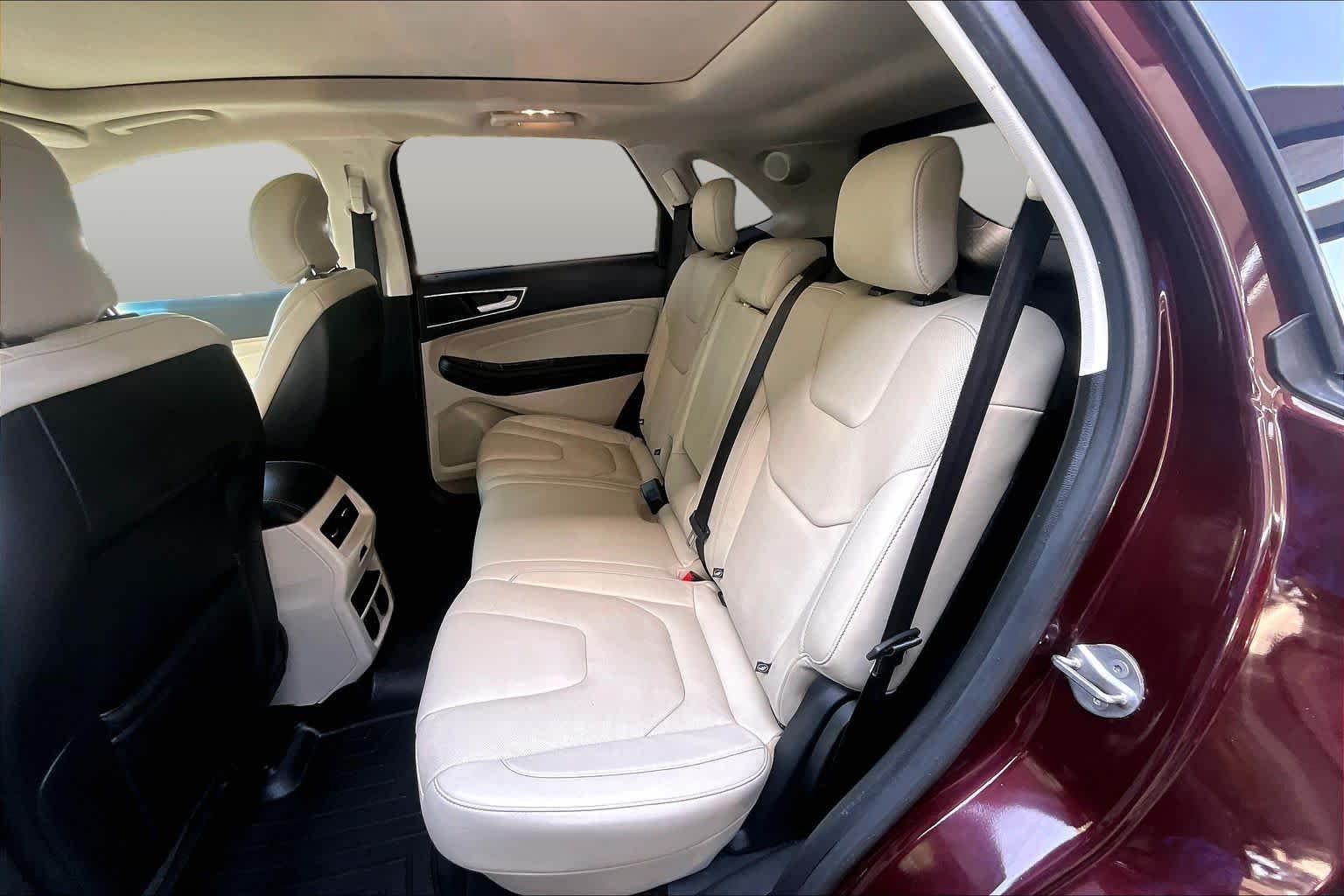 Used 2017 Burgundy Velvet Metallic Tinted Clearcoat Ford Titanium image 21
