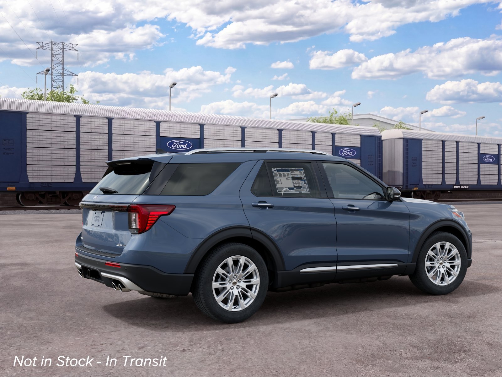 New 2027 Vapor Blue Metallic Ford Platinum image 32